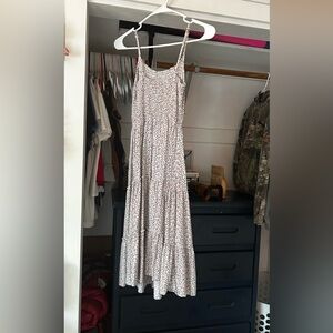 Mimi Chica White Floral Maxi Dress